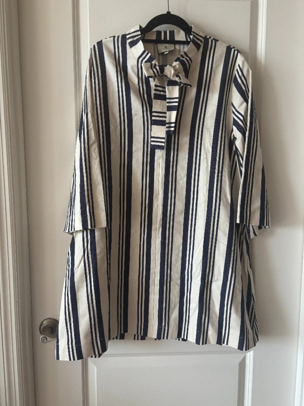 Tuckernuck Navy Stripe Shift Dress